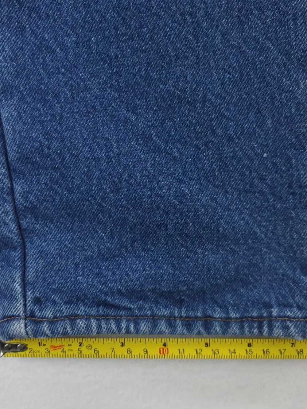 L.L. Bean Vintage Fleece Lined Jeans Denim Double L Made USA Men's 30x33